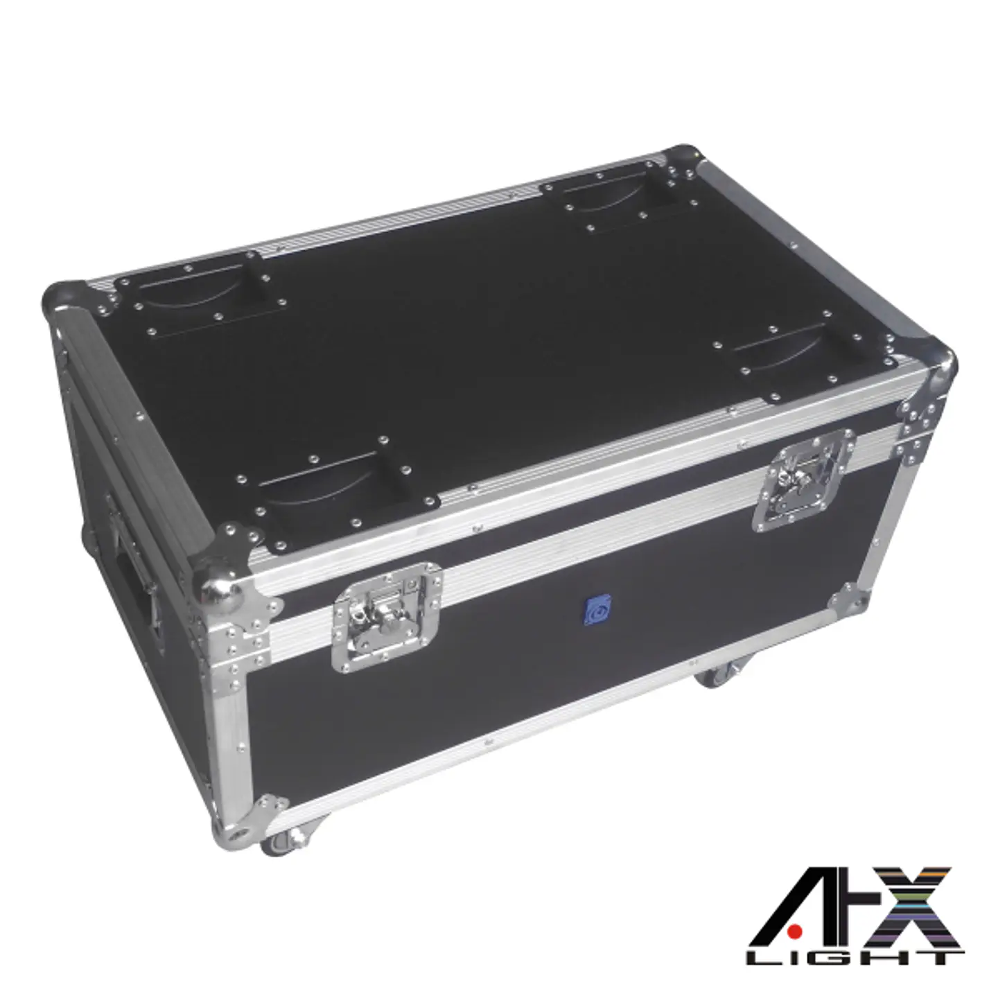 MALA TRANSPORTE DJ P/ 6 PARLED-W RODAS E CARREGADOR AFXLIGHT 1