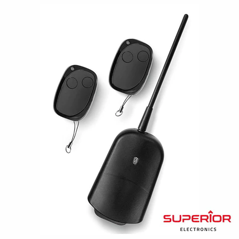 Kit Emissor Receptor de 2 Canais E 2 Comandos Exterior