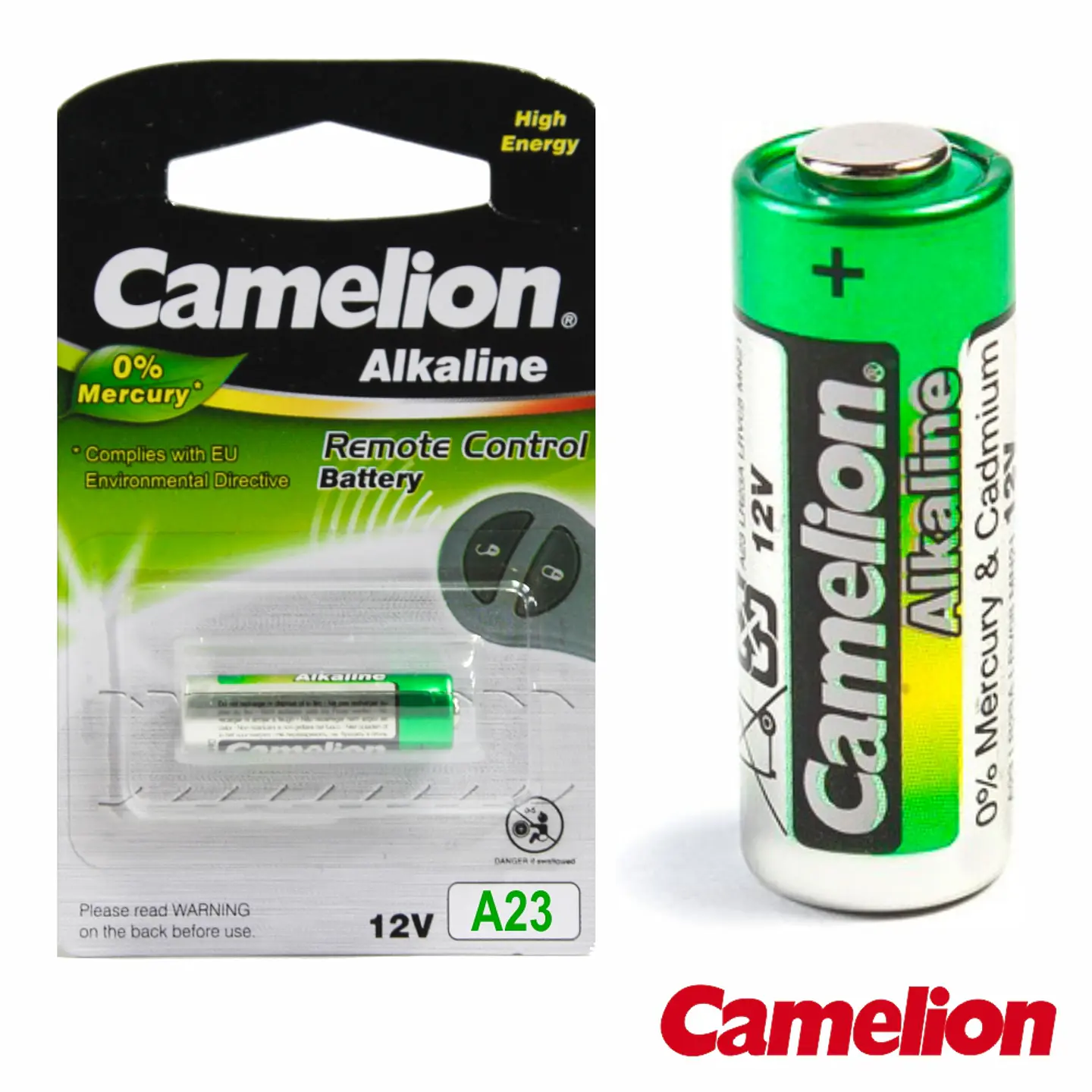 PILHA ALCALINA A23/LR23A 12V BLISTER CAMELION 1