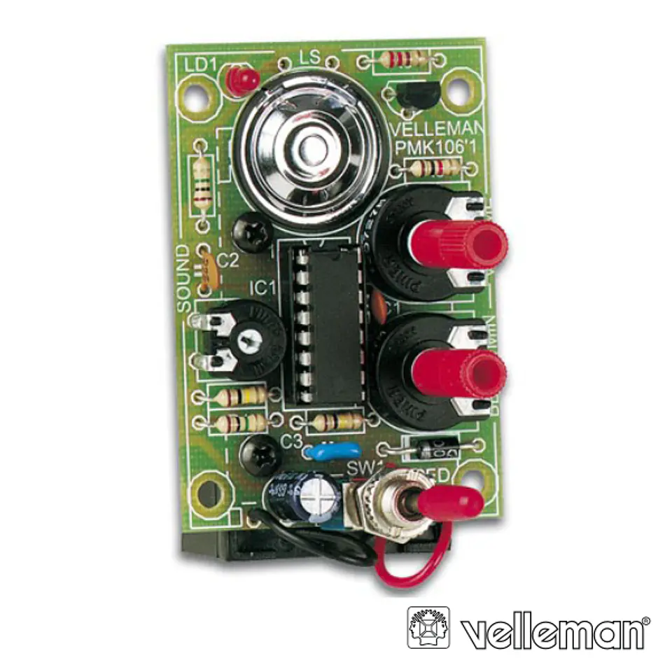 KIT METRÓNOMO C/ LED E COLUNA VELLEMAN 1