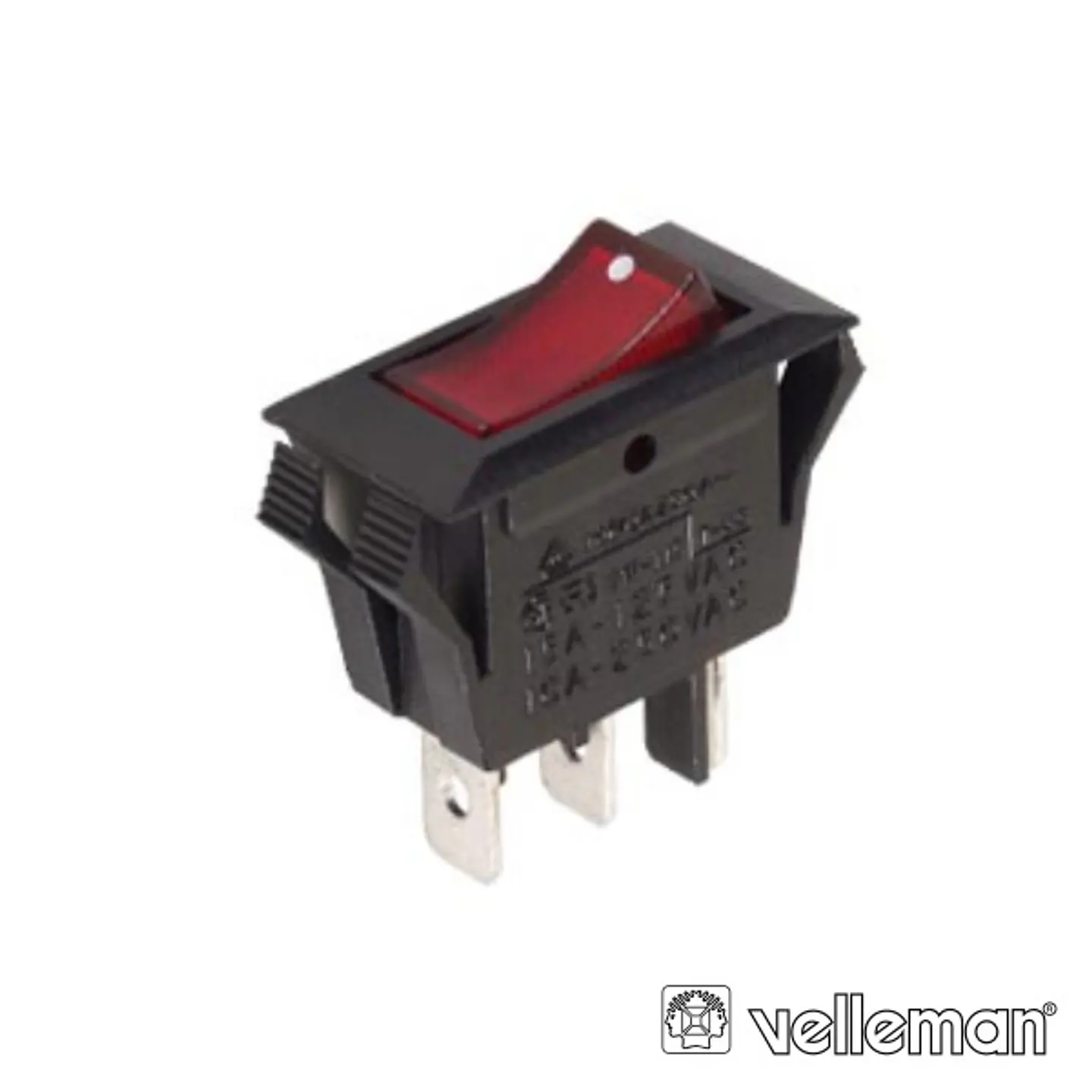 COMUTADOR BASCULANTE ON-ON SPDT 3P VELLEMAN 1