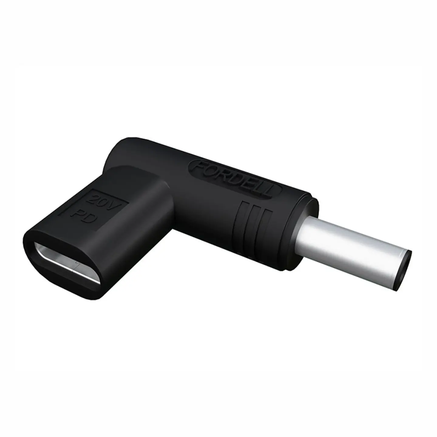 Ficha Adaptadora USB-C Fêmea / Ficha DC 3.0x4.5mm Macho 1