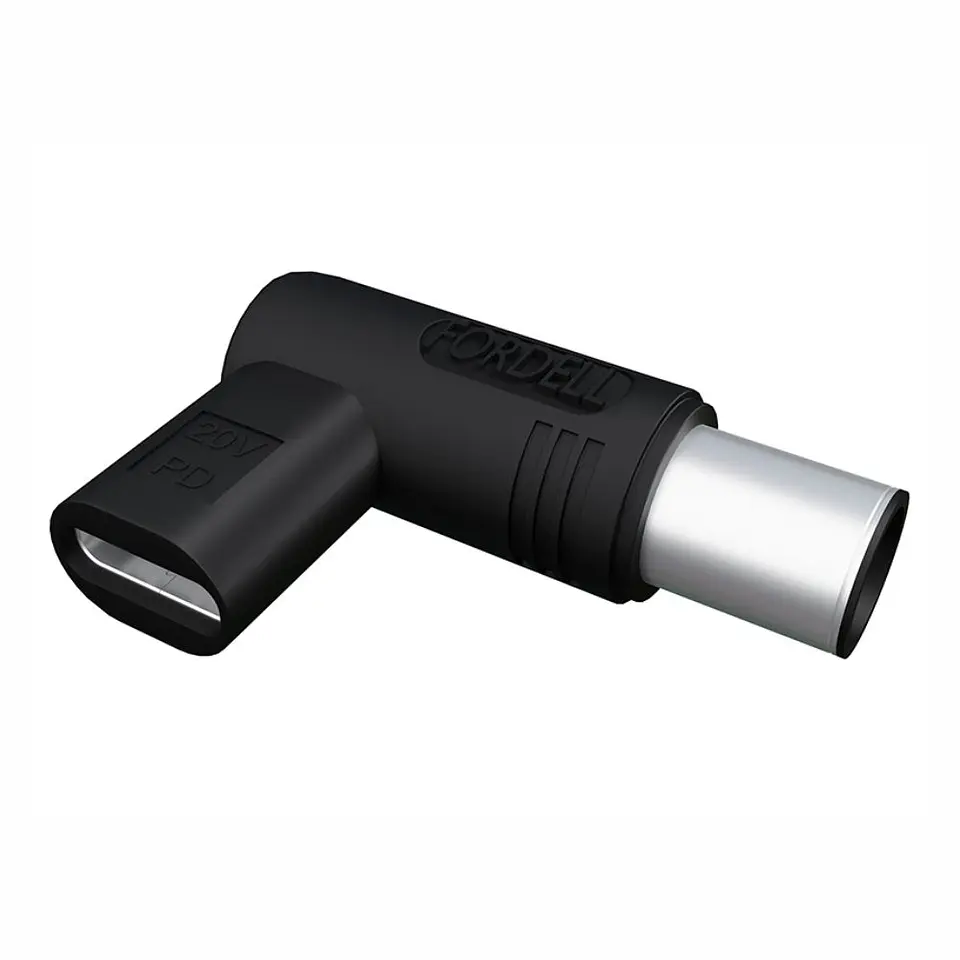 Ficha Adaptadora USB-C Fêmea / Ficha DC 5.0x7.4mm Macho 1
