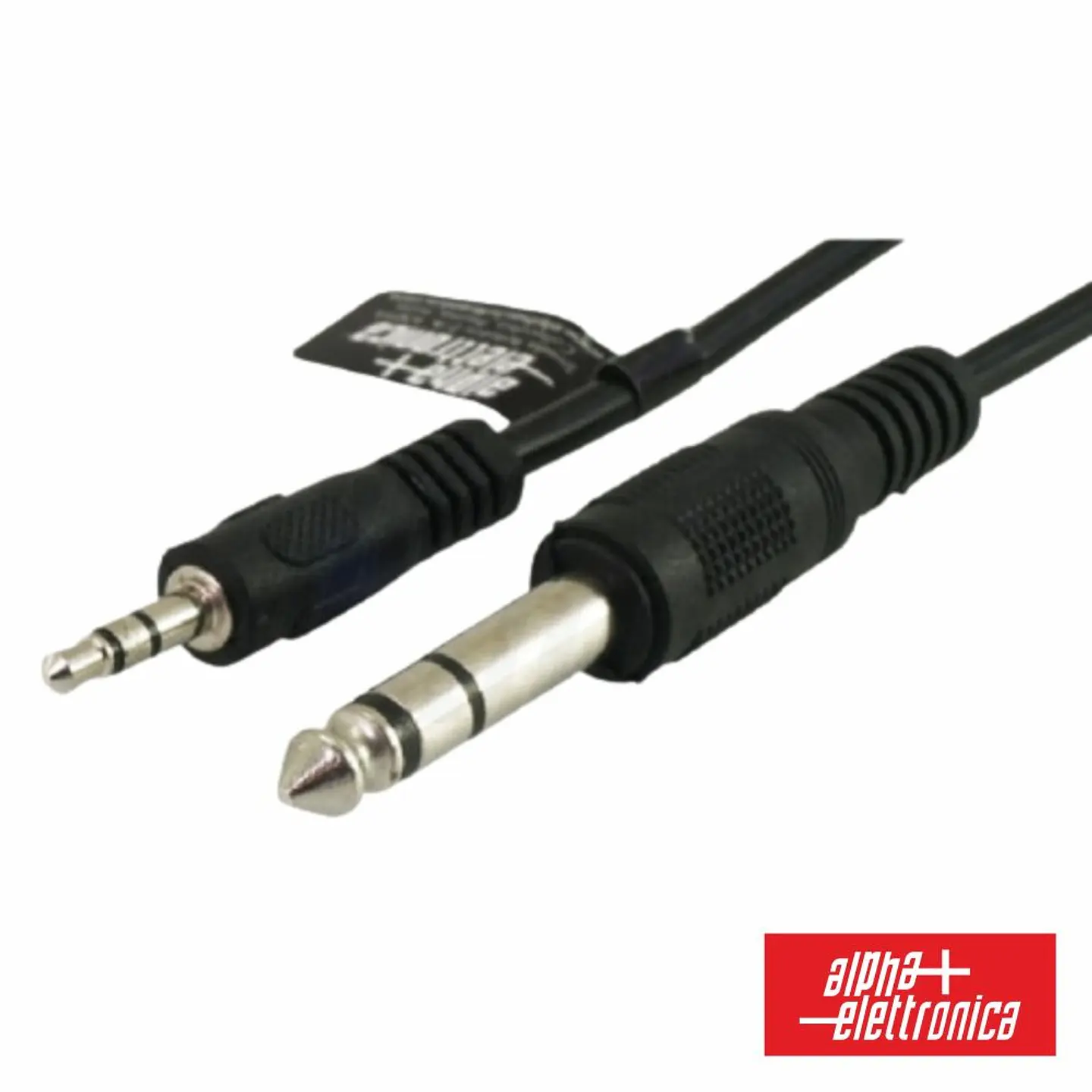 Cabo Jack 3.5mm Macho St / Jack 6.35mm Macho St 1.5M ALPHA 1