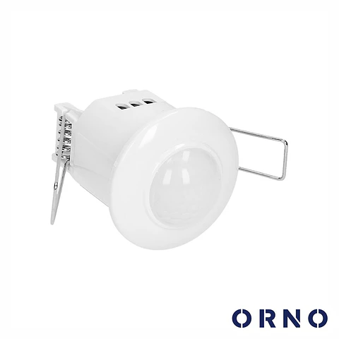 Mini Detector De Movimentos Pir P/ Encastrar Branco ORNO