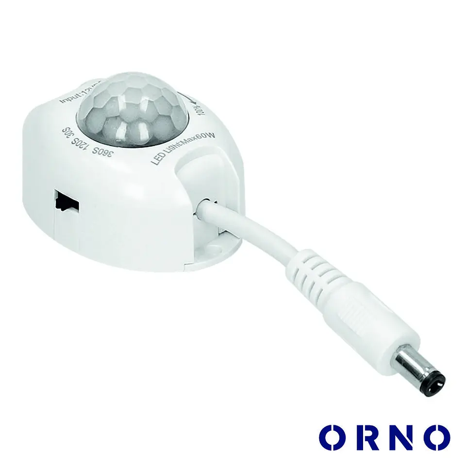 Detector De Movimentos Pir P/ Fitas LED Branco ORNO 1