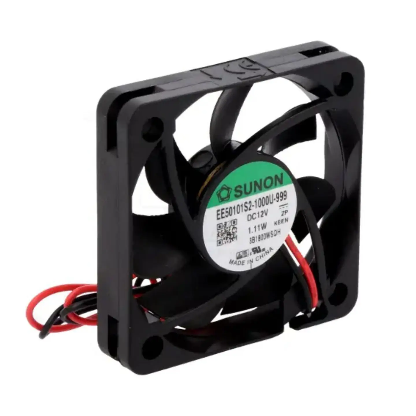 Ventoinha 12VDC 50x50x10mm 2 Fios EE50101S2-1000U-999 SUNON 1