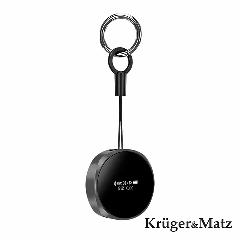 Gravador de Voz Digital Visor LCD 8GB USB-C KRUGERMATZ