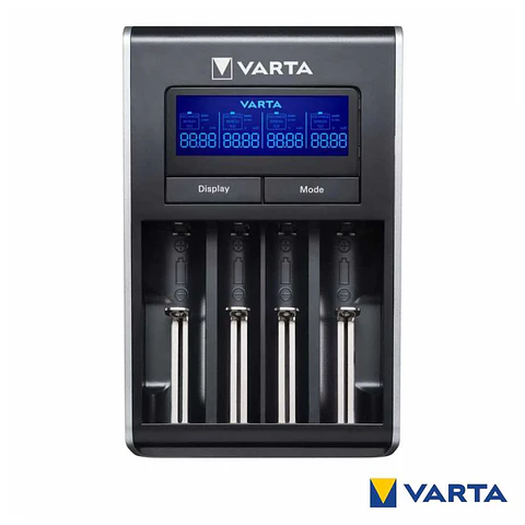 Carregador de Baterias C/ LCD Ni-MH/Li-Ion 57676 VARTA