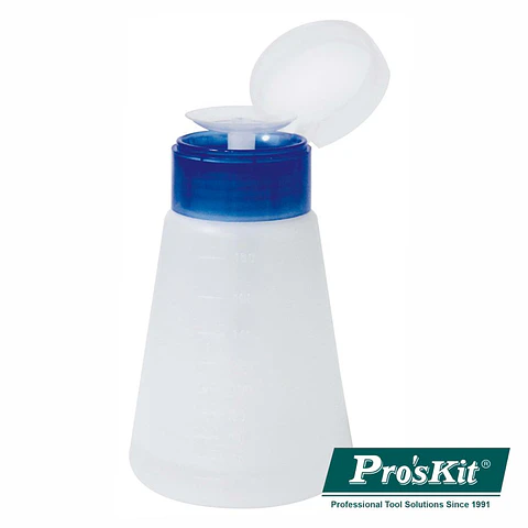 FRASCO DOSEADOR ANTI-FUGA C/ INDICADOR 180ML PROSKIT