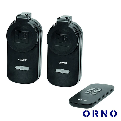 Conjunto 2 Tomadas Elétricas C/ Comando S/ Fios ORNO