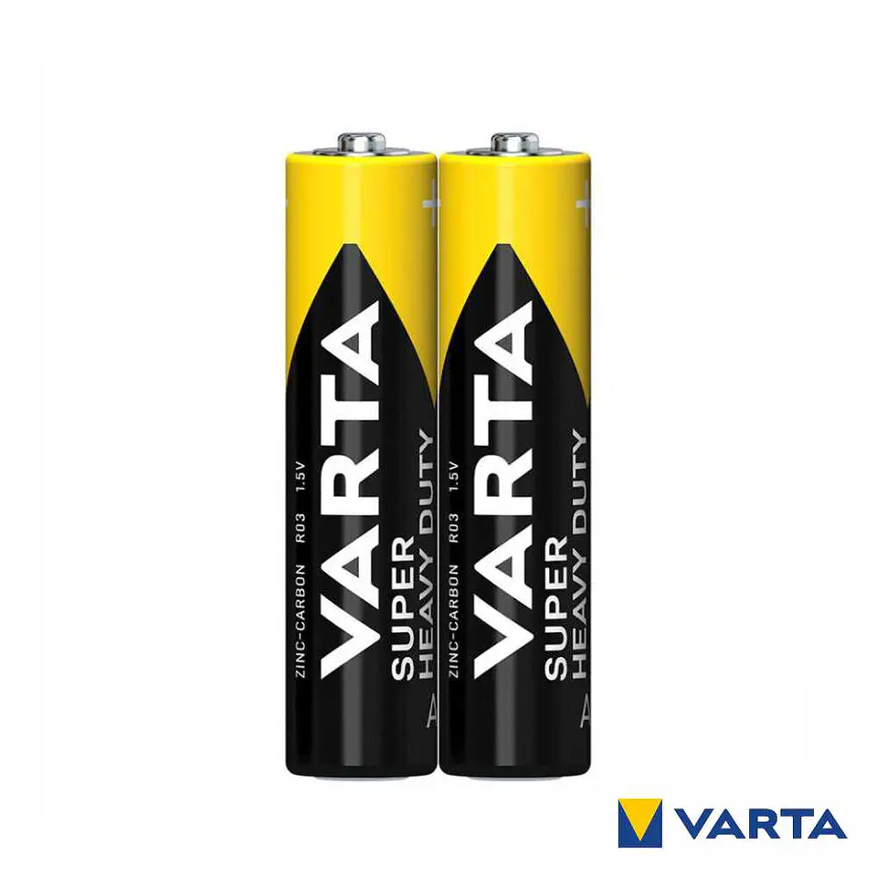 Pilha Zinco-Carvão R03/AAA 1.5V 2x VARTA 1