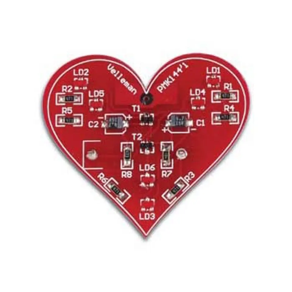 KIT CORAÇÃO INTERMITENTE SMD VELLEMAN 1