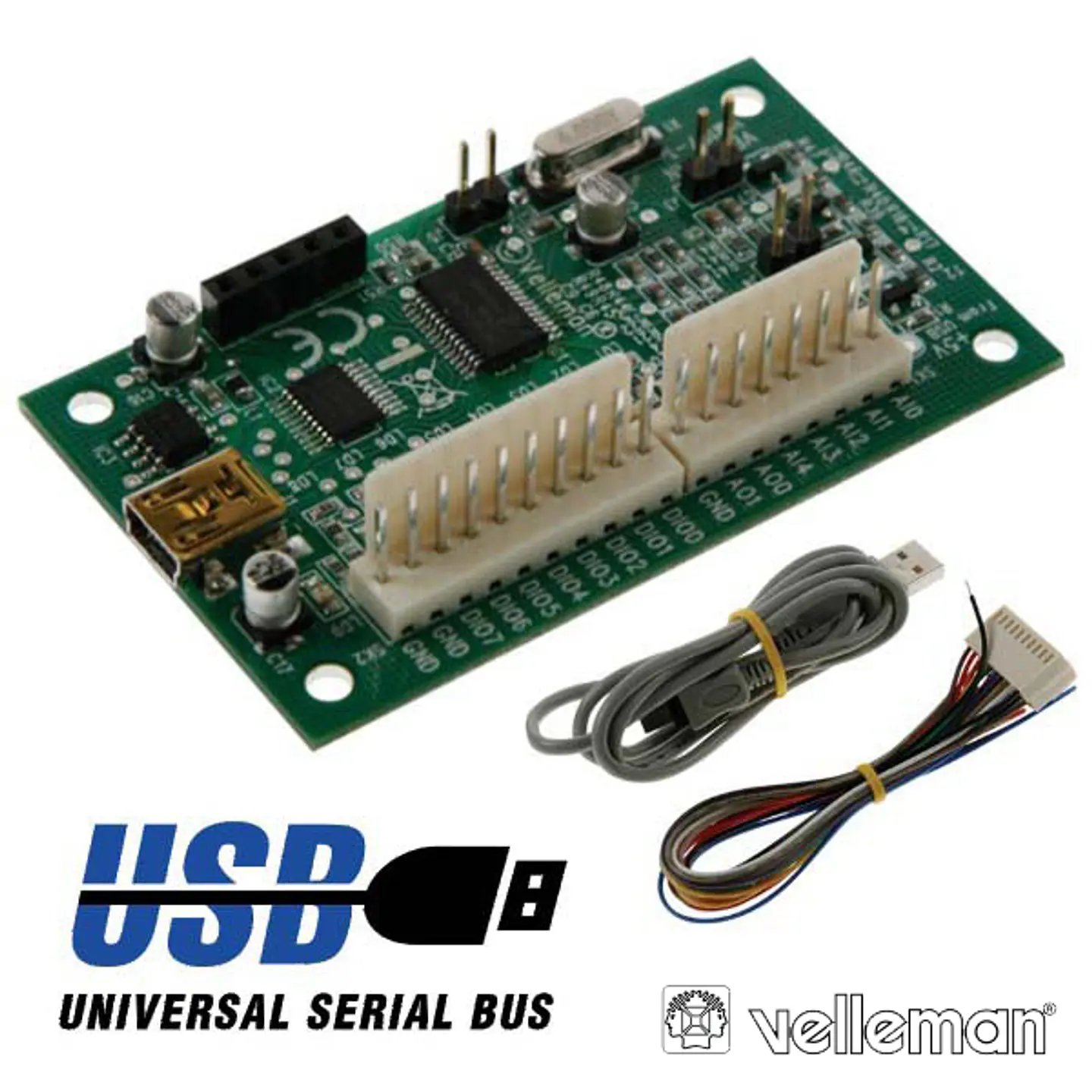 KIT MINI PLACA INTERFACE USB 1