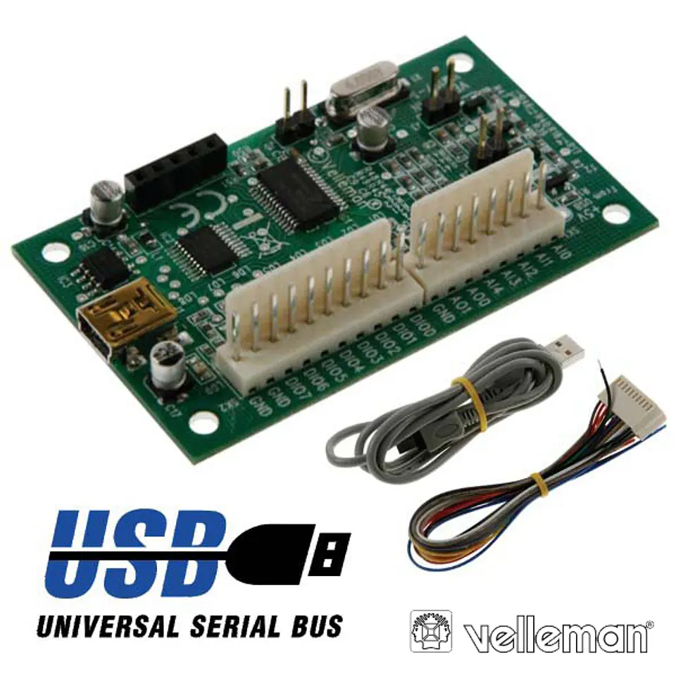 KIT MINI PLACA INTERFACE USB 1