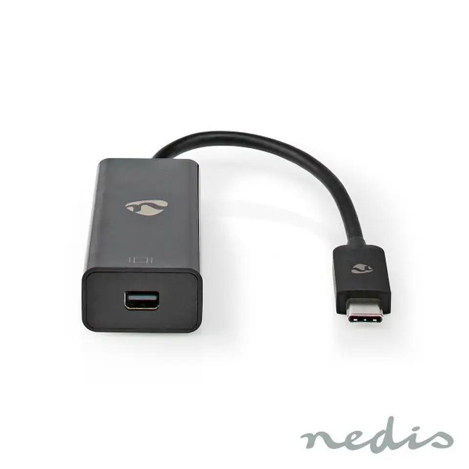Adaptador USB-C / MIni Displayport Preto NEDIS 1