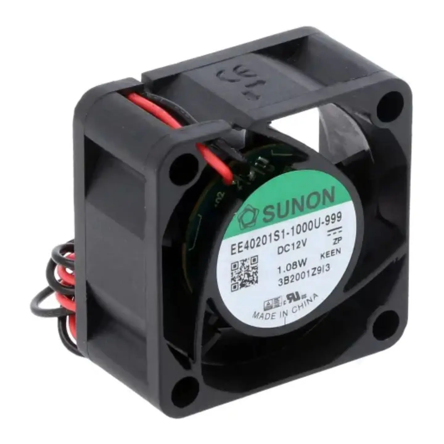 Ventoinha 12VDC 40x40x20mm 2 Fios EE40201S1-1000U-999 SUNON 1