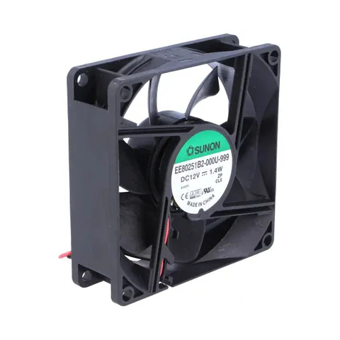 Ventoinha 12VDC 80x80x25mm 2 Fios EE80251B2-000U-999 SUNON