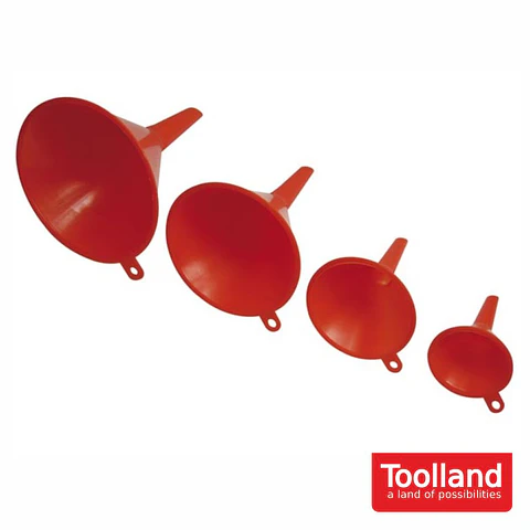 Conjunto de 4 Funis 45/65/90/110mm TOOLLAND