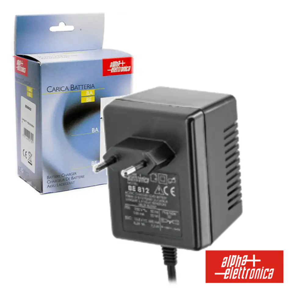 CARREGADOR DE BATERIAS CHUMBO 12V 600MA ALPHA 1