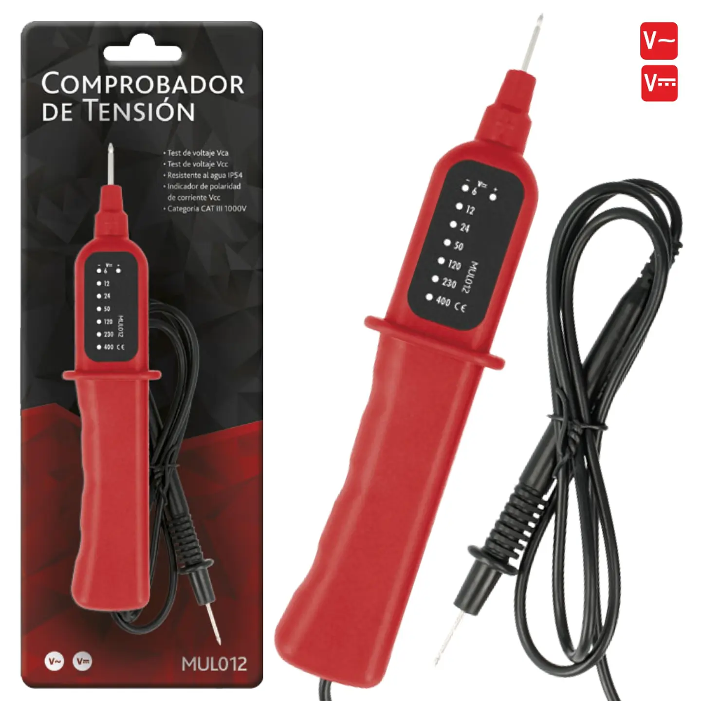 TESTADOR DE VOLTAGEM AC/DC 1