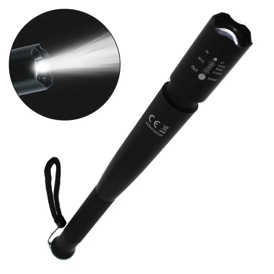 Lanterna C/ 1 LED XPG 3W Slim ZOOM 2000x IP44 1