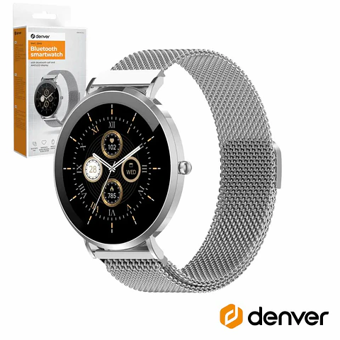 SmartWatch P/ Android iOS 1.32" Silver DENVER