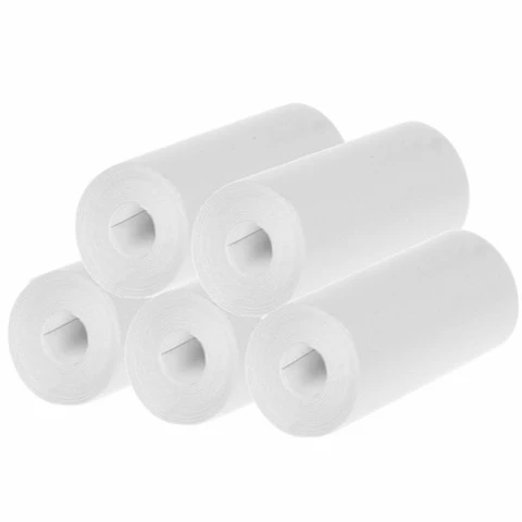 Conjunto de 5x Rolos De Papel Térmico P/ Impressoras