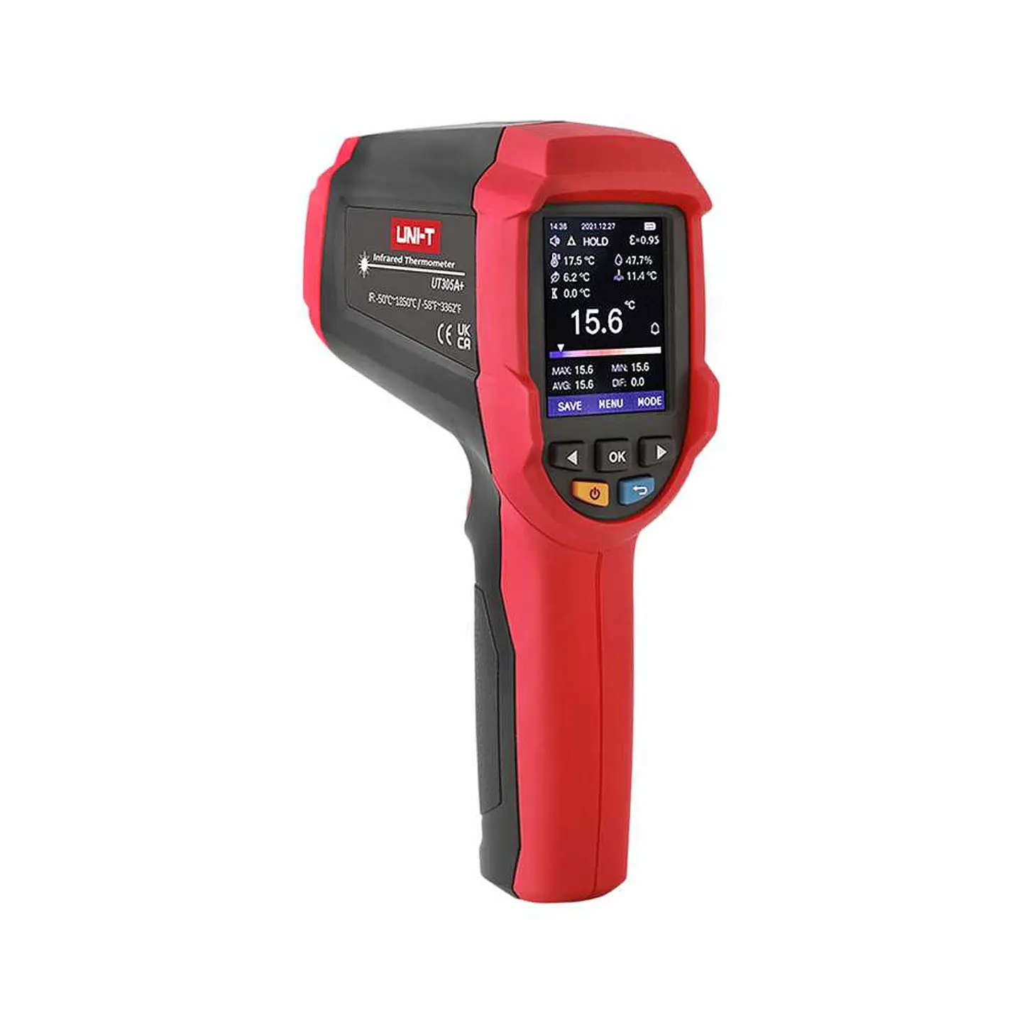 Medidor de temperatura -50°C~1850°C Uni-T 1
