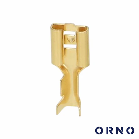 Terminal Faston Fêmea 6.3x0.7mm 100x ORNO