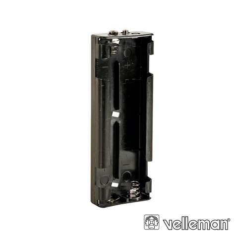 SUPORTE P/ 6 PILHAS C C/ TERMINAIS CLIP VELLEMAN