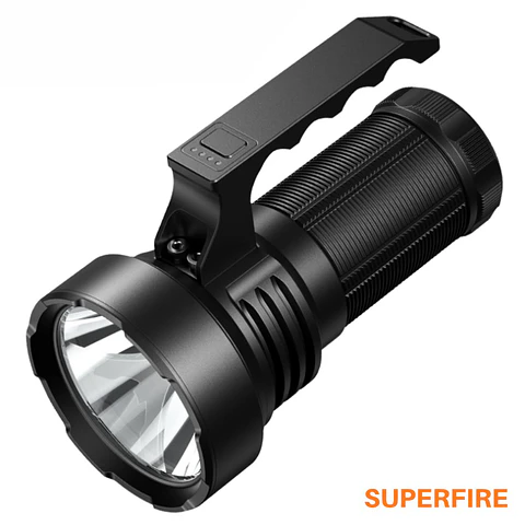 Lanterna 60W 5000lm IP44 C/ Função Powerbank SUPERFIRE