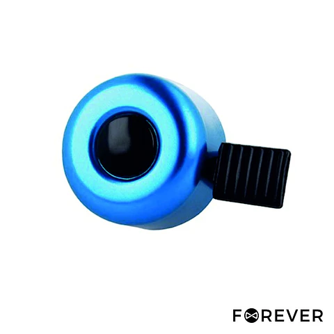 Campainha P/ Bicicleta Ø3.5cm Azul FOREVER