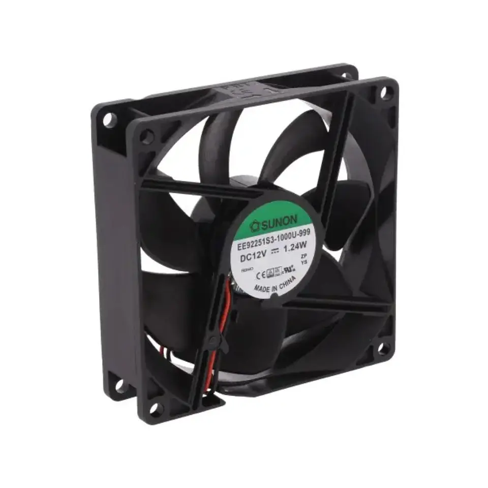 Ventoinha 12VDC 92x92x25mm 2 Fios EE92251S3-1000U-999 SUNON 1
