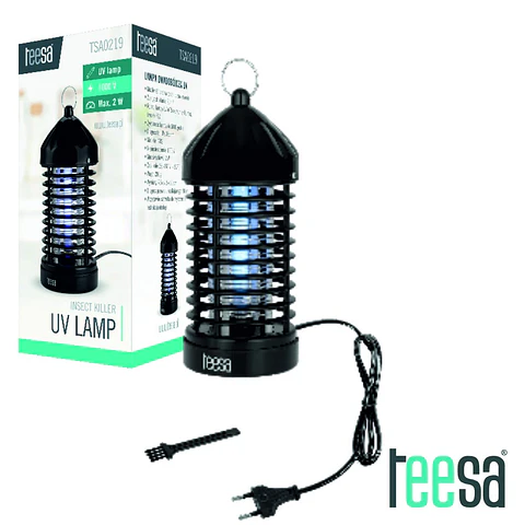 Mosquiteiro Elétrico C/ Lâmpada UV 2W TEESA