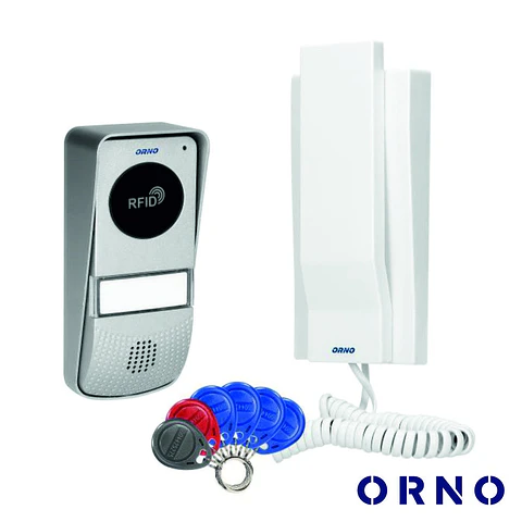 Campainha C/ Intercomunicador E Sensor RFID ORNO