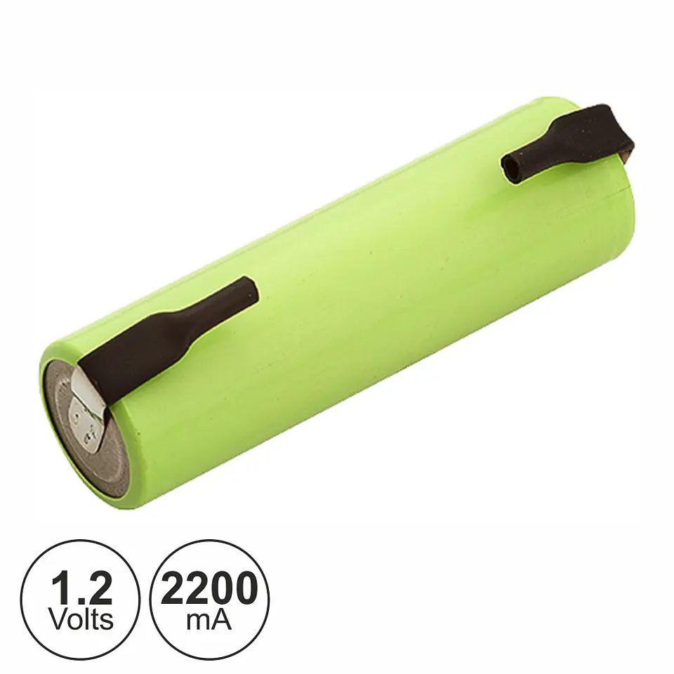 BATERIA NI-MH AA 1.2V 2200MA C/ PATILHAS 1