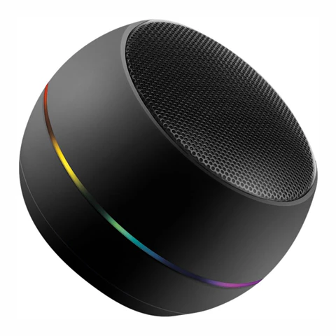 Coluna Bluetooth 3W 300mAh C/ LEDS