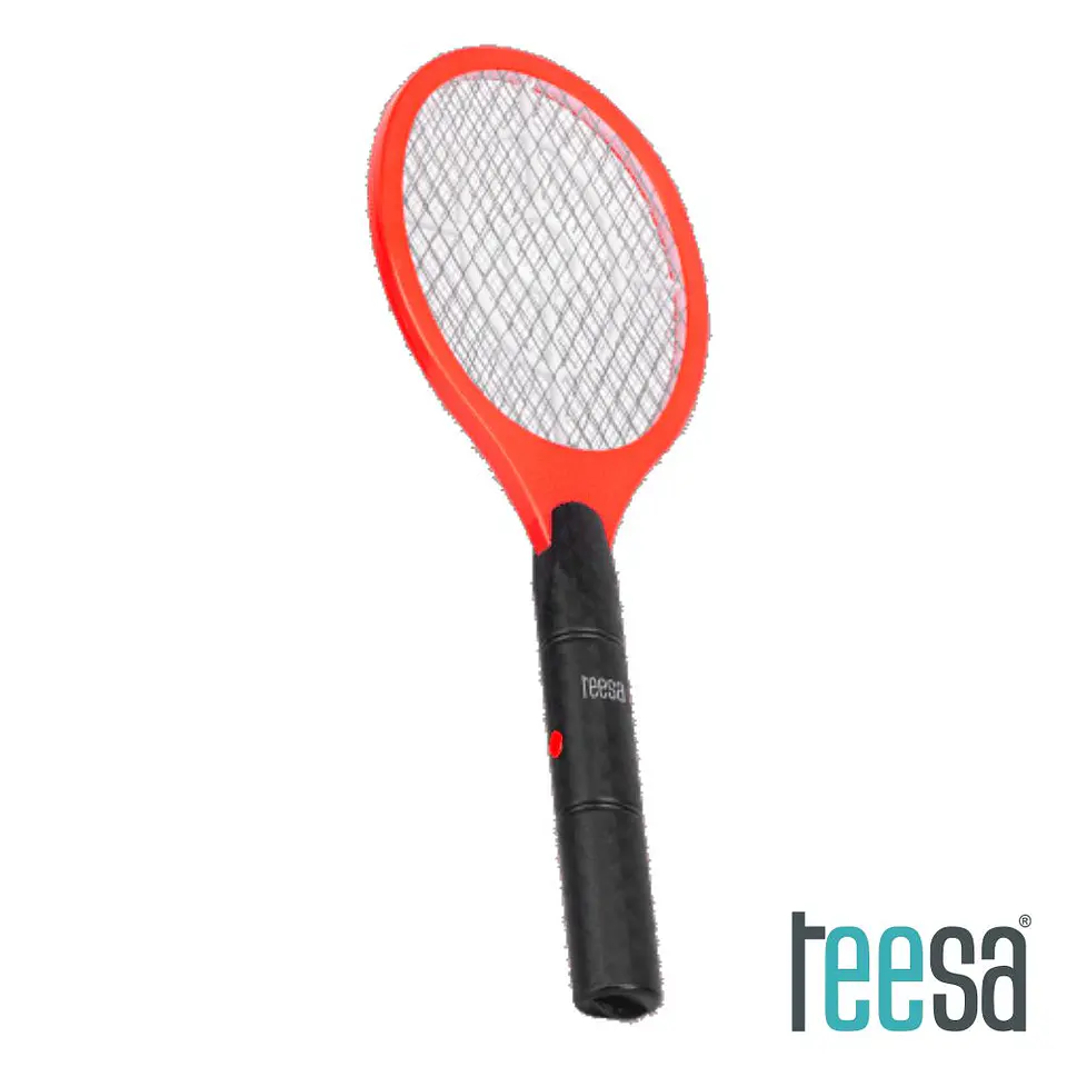 Raquete Mosquiteiro Elétrica Vermelho TEESA 1