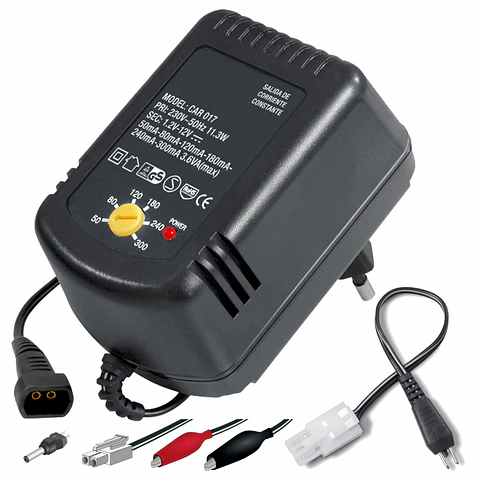CARREGADOR DE BATERIAS NI-CD/NI-MH 1.2V-12V