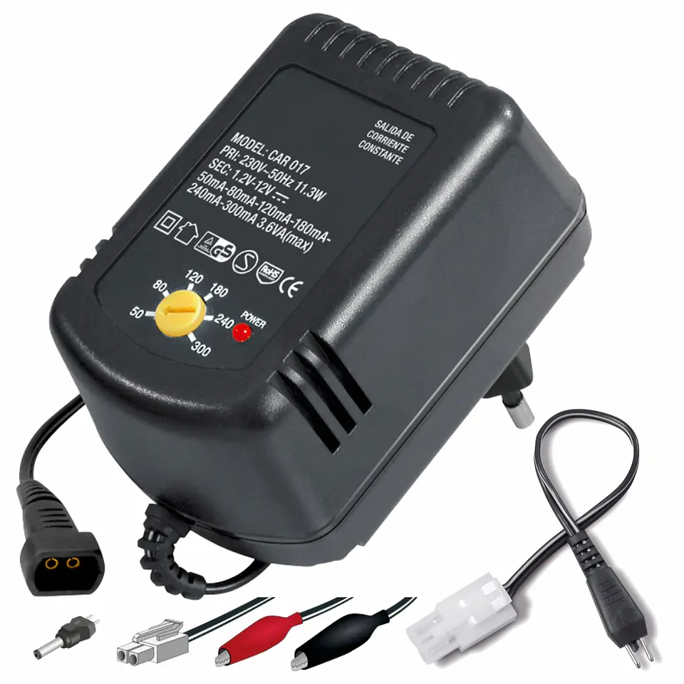 CARREGADOR DE BATERIAS NI-CD/NI-MH 1.2V-12V 1