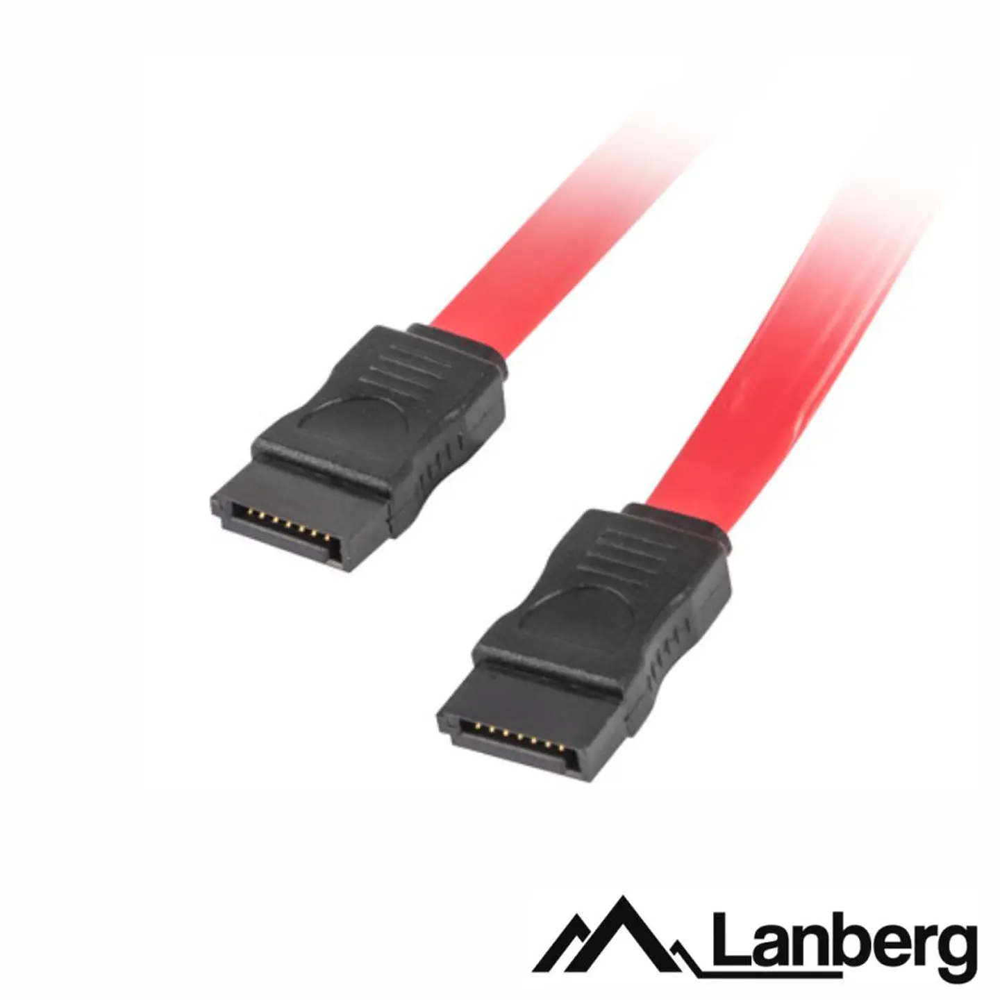 Cabo Dados SATA C/ Bloqueio 0.5m LANBERG 1