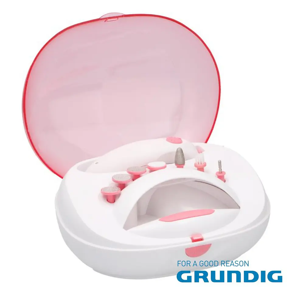 Conjunto de Manicure E Pedicure C/ 7 Acessórios GRUNDIG 1