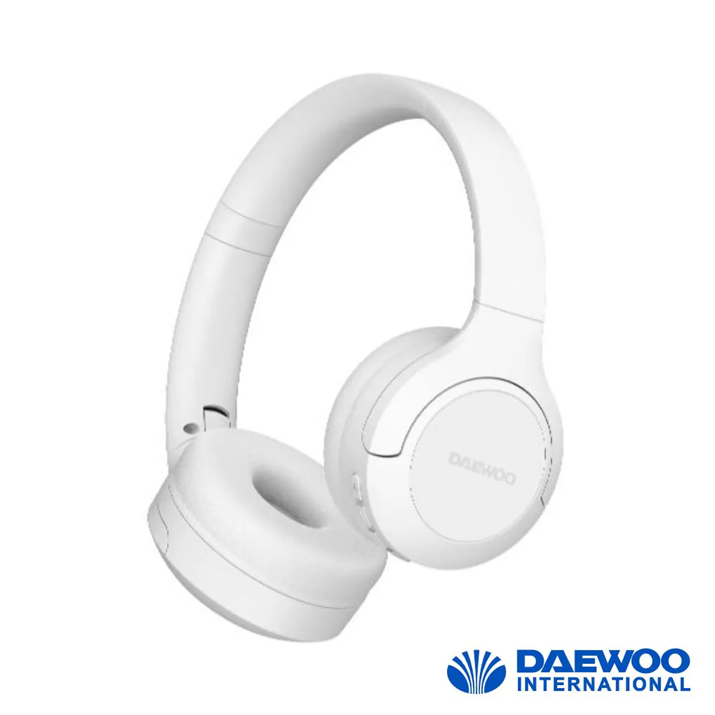 Auscultadores Bluetooth 5.3 S/ Fios Cartão SD Branco DAEWOO 1