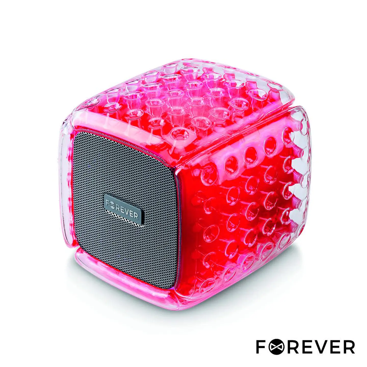 Coluna Bluetooth Portátil 5W Vermelha FOREVER 1