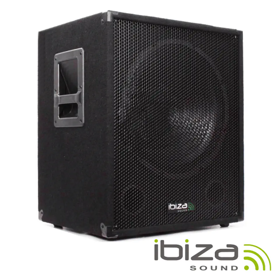 GRAVE SUBWOOFER BI-AMPLIFICADO 18