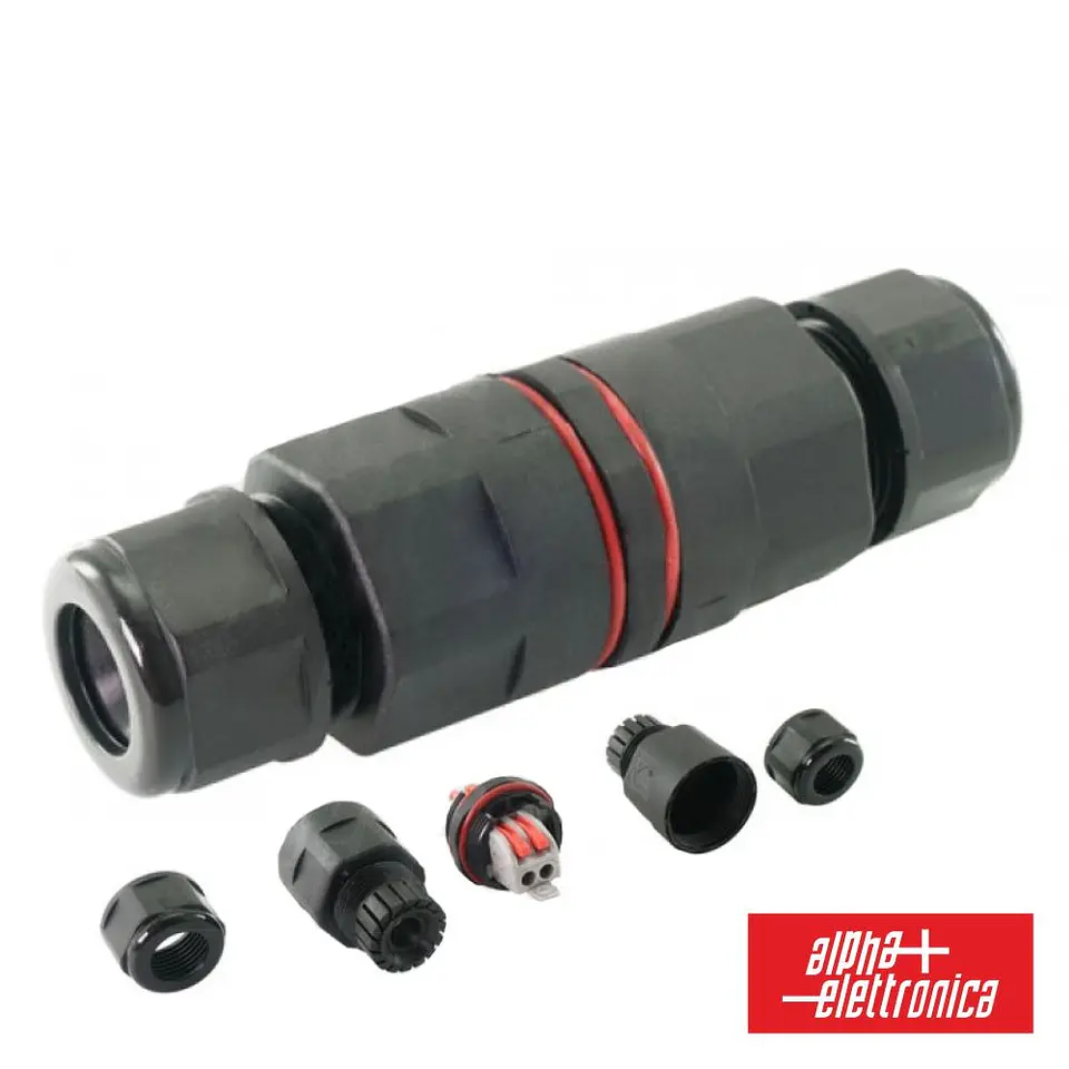 Ligador 2 Condutores 16a 250V IP68 ALPHA 1