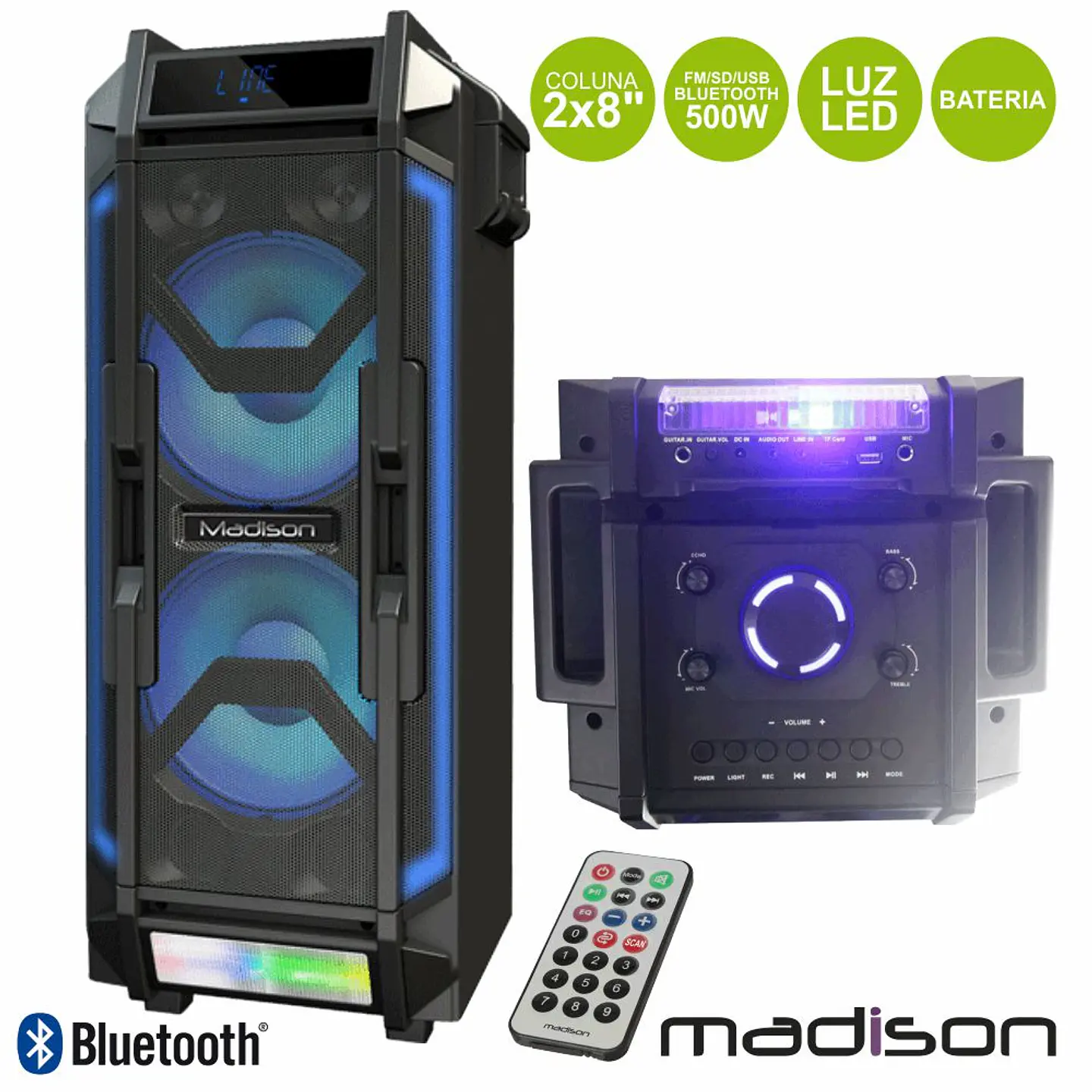 COLUNA AMPLIFICADA 2x8