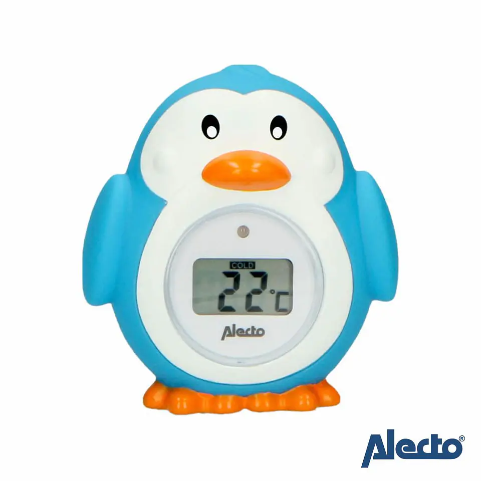 Termómetro Digital de Banho e Ambiente PENGUIN ALECTO 1