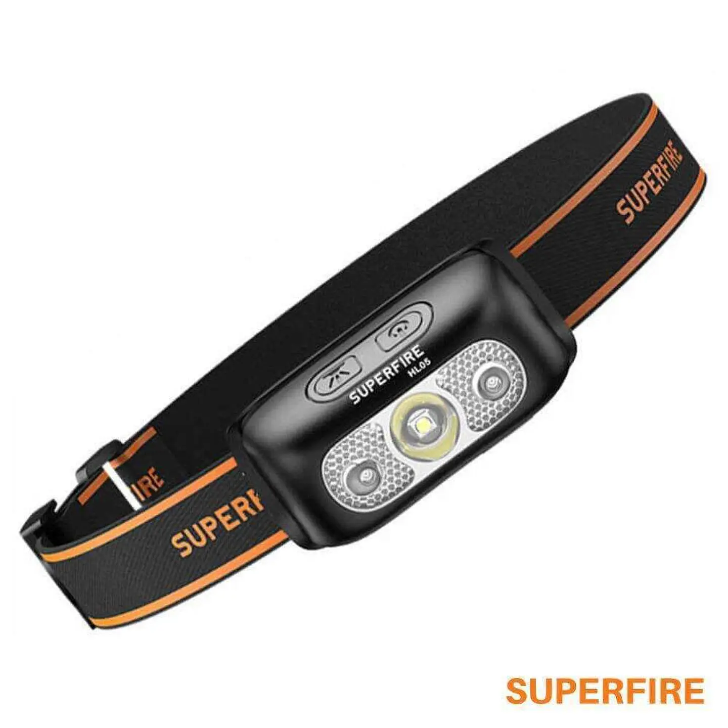 Lanterna de Cabeça 2W 110lm IP44 SUPERFIRE 1